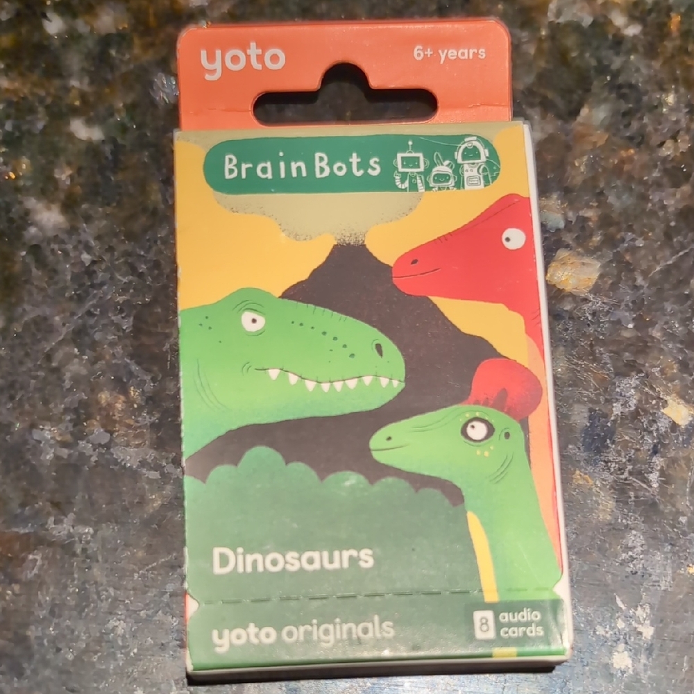 BrainBots Dinosaur Audio Cards for Kids